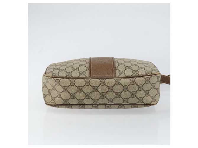 Gucci Borsa a Spalla GG Supreme PVC Beige Oro Auth ep12302 D'oro - vista 5