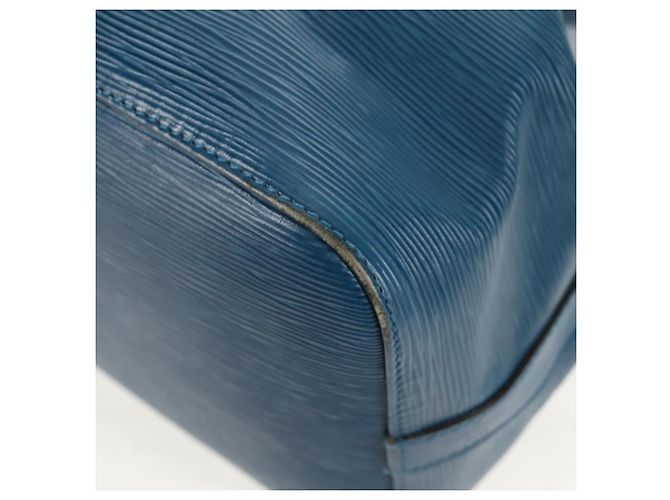 Noe LOUIS VUITTON Epi Petit Noé Borsa a Spalla Blu M44105 LV Auth SW1860 - vista 10
