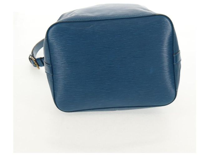 Noe LOUIS VUITTON Epi Petit Noé Borsa a Spalla Blu M44105 LV Auth SW1860 - vista 5