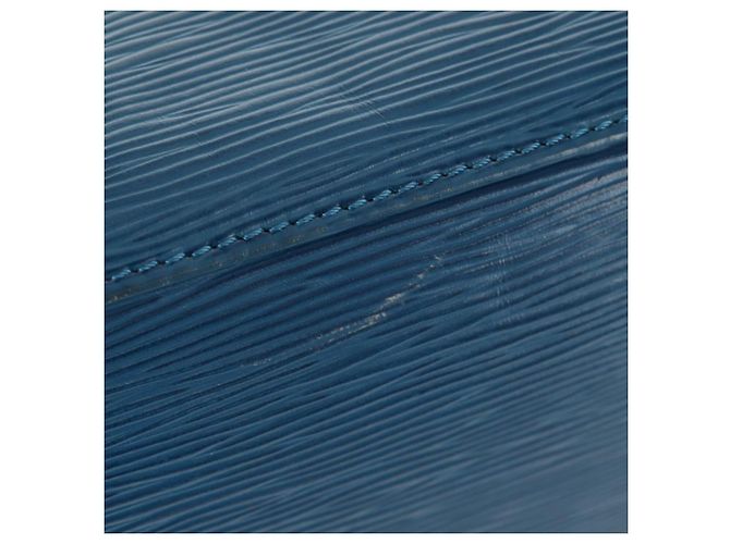 Noe LOUIS VUITTON Epi Petit Noé Borsa a Spalla Blu M44105 LV Auth SW1860 - vista 6