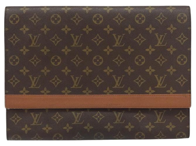 LOUIS VUITTON Monogram Porta Busta Clutch Bag M51801 LV Auth ep12409 Monogramma - vista 13