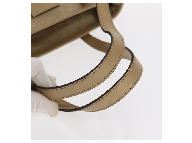 GUCCI GG Implementierung Tote Bag PVC Gold 211138 Auth 156414 Golden - Ansicht 7