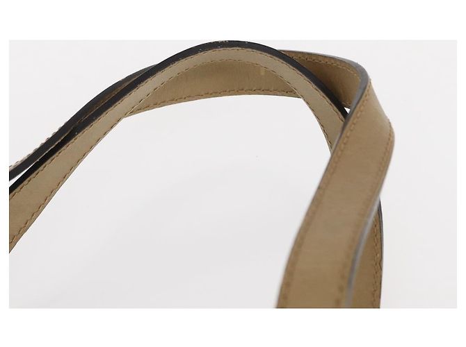 GUCCI GG Implementierung Tote Bag PVC Gold 211138 Auth 156414 Golden - Ansicht 8