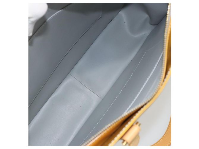 LOUIS VUITTON Borsa Tote Columbus Monogram Vernis Grigio M91028 LV Auth gh1389 - vista 11