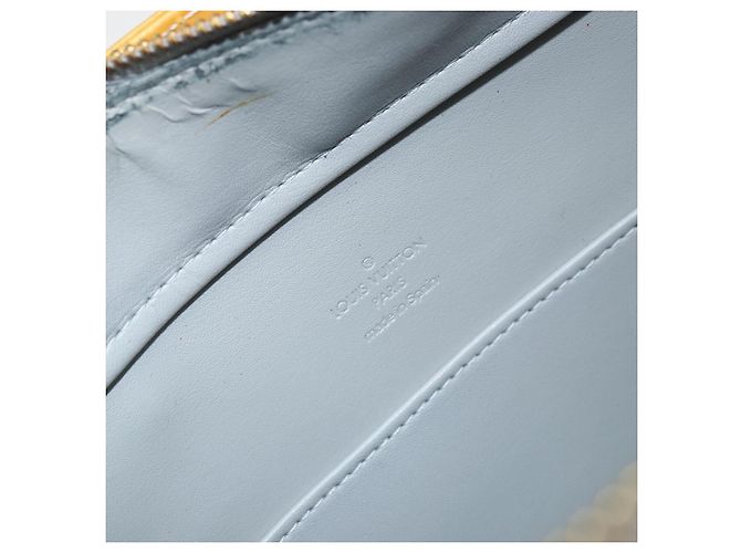 LOUIS VUITTON Borsa Tote Columbus Monogram Vernis Grigio M91028 LV Auth gh1389 - vista 20