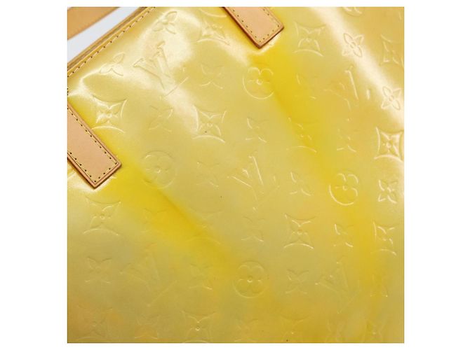 LOUIS VUITTON Borsa Tote Columbus Monogram Vernis Grigio M91028 LV Auth gh1389 - vista 9
