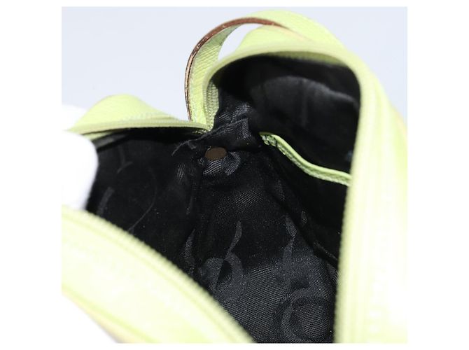 Borsa a Spalla Vala in Pelle Embossata Verde Oro Auth BA8918 di Salvatore Ferragamo D'oro - vista 19
