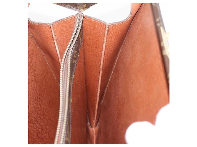 LOUIS VUITTON Serviette Fermoir Monogram Borsa Business Vintage M53305 Auth am9816 Monogramma - vista 21