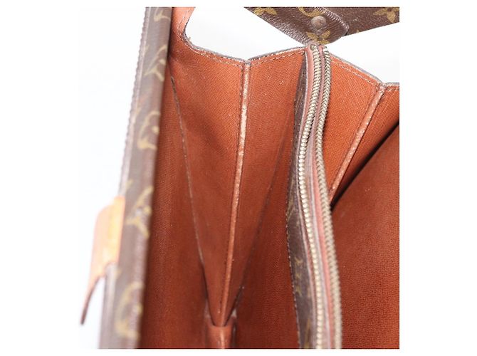 LOUIS VUITTON Serviette Fermoir Monogram Borsa Business Vintage M53305 Auth am9816 Monogramma - vista 23