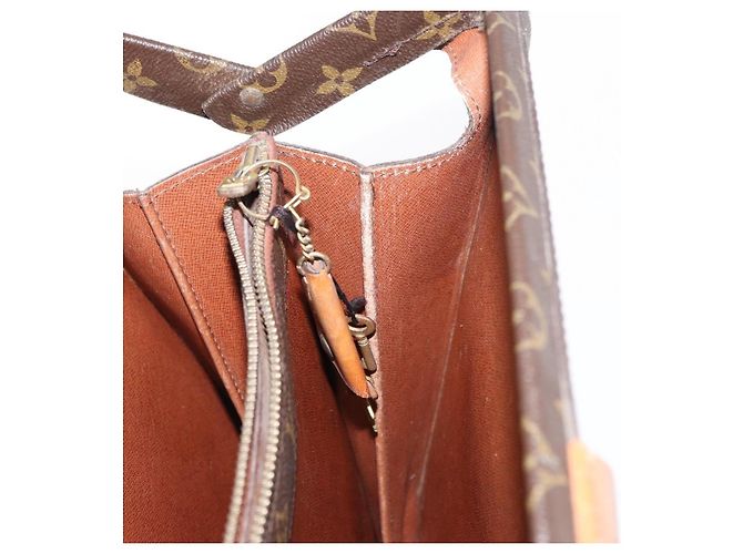 LOUIS VUITTON Serviette Fermoir Monogram Borsa Business Vintage M53305 Auth am9816 Monogramma - vista 24
