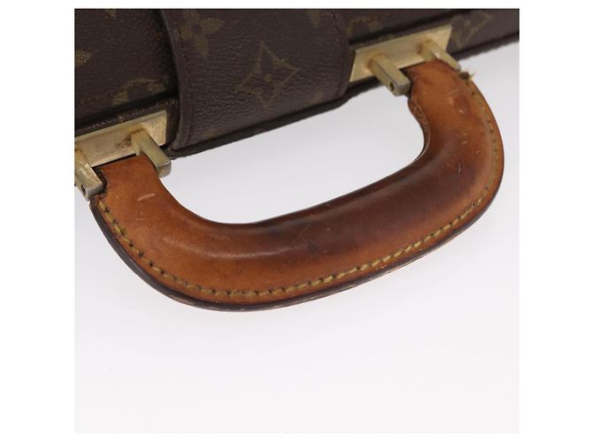 LOUIS VUITTON Serviette Fermoir Monogram Borsa Business Vintage M53305 Auth am9816 Monogramma - vista 7
