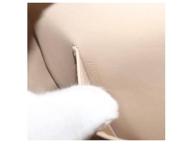 LOUIS VUITTON Borsa Thompson Street Monogram Vernis Beige M91301 LV Auth gh1403 - vista 12