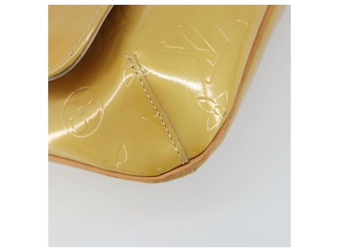 LOUIS VUITTON Borsa Thompson Street Monogram Vernis Beige M91301 LV Auth gh1403 - vista 14