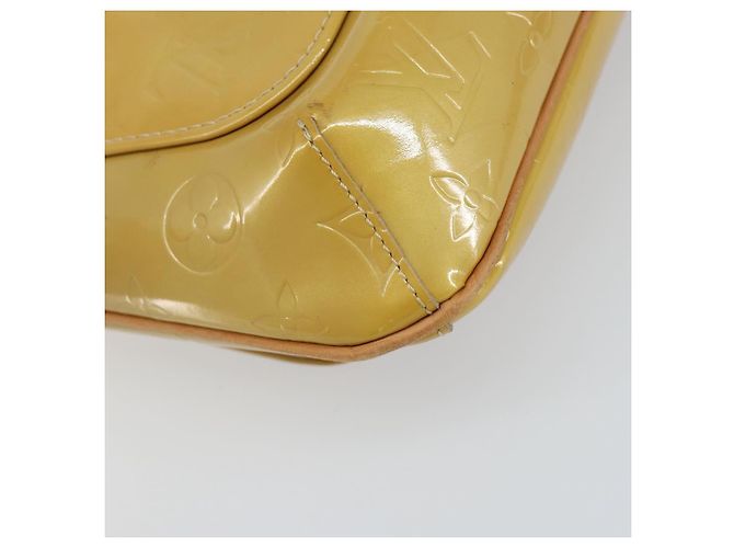 LOUIS VUITTON Borsa Thompson Street Monogram Vernis Beige M91301 LV Auth gh1403 - vista 16