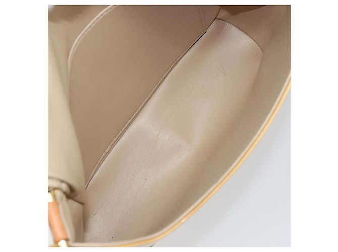 LOUIS VUITTON Borsa Thompson Street Monogram Vernis Beige M91301 LV Auth gh1403 - vista 20