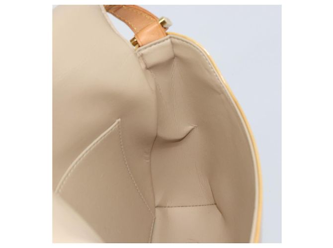 LOUIS VUITTON Borsa Thompson Street Monogram Vernis Beige M91301 LV Auth gh1403 - vista 21