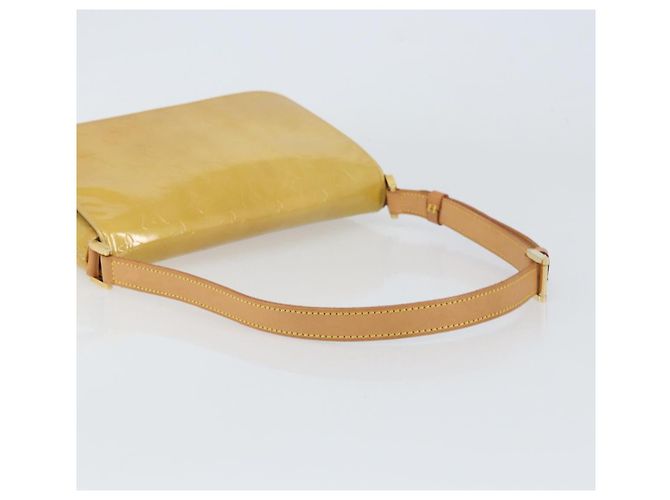 LOUIS VUITTON Borsa Thompson Street Monogram Vernis Beige M91301 LV Auth gh1403 - vista 7