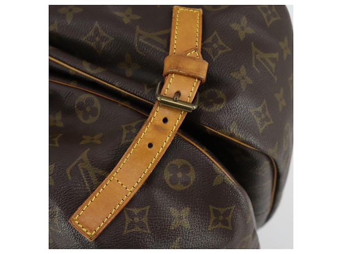 LOUIS VUITTON Borsa a Spalla Monogram Saumur 35 M42254 LV Auth 155140 Monogramma - vista 18