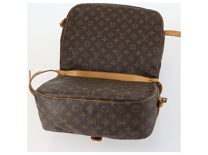 LOUIS VUITTON Borsa a Spalla Monogram Saumur 35 M42254 LV Auth 155140 Monogramma - vista 19