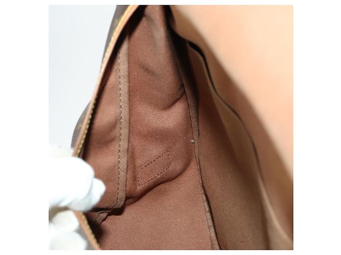 LOUIS VUITTON Borsa a Spalla Monogram Saumur 35 M42254 LV Auth 155140 Monogramma - vista 24
