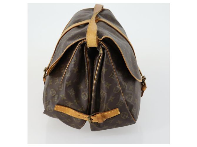LOUIS VUITTON Borsa a Spalla Monogram Saumur 35 M42254 LV Auth 155140 Monogramma - vista 3