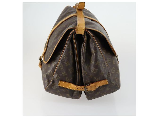 LOUIS VUITTON Borsa a Spalla Monogram Saumur 35 M42254 LV Auth 155140 Monogramma - vista 4