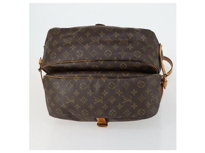 LOUIS VUITTON Borsa a Spalla Monogram Saumur 35 M42254 LV Auth 155140 Monogramma - vista 5