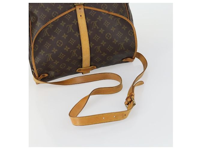 LOUIS VUITTON Borsa a Spalla Monogram Saumur 35 M42254 LV Auth 155140 Monogramma - vista 7