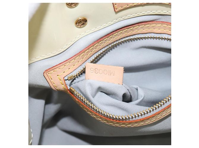 LOUIS VUITTON Borsa a Mano Monogram Vernis Reade PM Perle M91336 LV Auth ep12280 - vista 12
