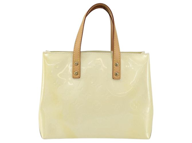 LOUIS VUITTON Borsa a Mano Monogram Vernis Reade PM Perle M91336 LV Auth ep12280 - vista 13