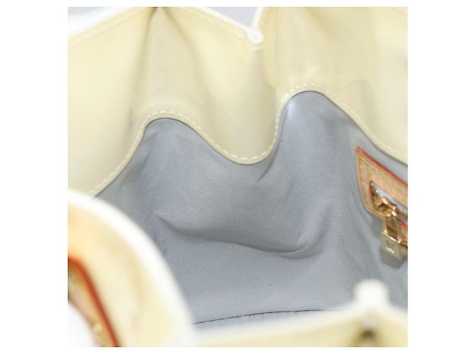 LOUIS VUITTON Borsa a Mano Monogram Vernis Reade PM Perle M91336 LV Auth ep12280 - vista 20