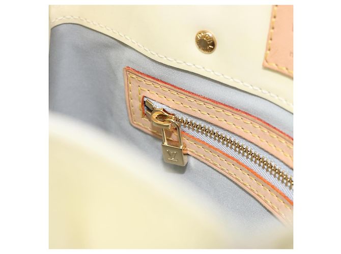 LOUIS VUITTON Borsa a Mano Monogram Vernis Reade PM Perle M91336 LV Auth ep12280 - vista 21