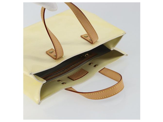 LOUIS VUITTON Borsa a Mano Monogram Vernis Reade PM Perle M91336 LV Auth ep12280 - vista 6