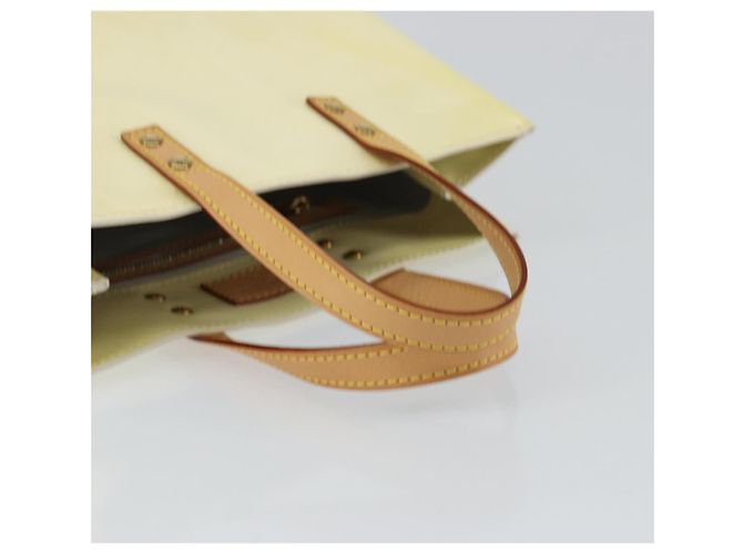 LOUIS VUITTON Borsa a Mano Monogram Vernis Reade PM Perle M91336 LV Auth ep12280 - vista 7
