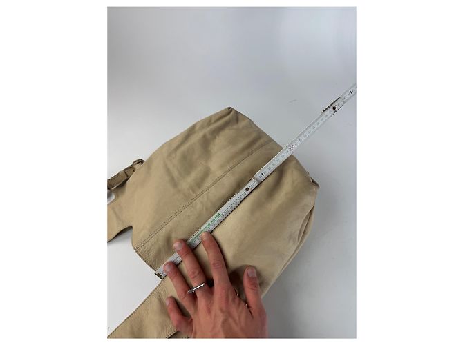 Vintage Givenchy Wildleder Tote Bag beige - Ansicht 13
