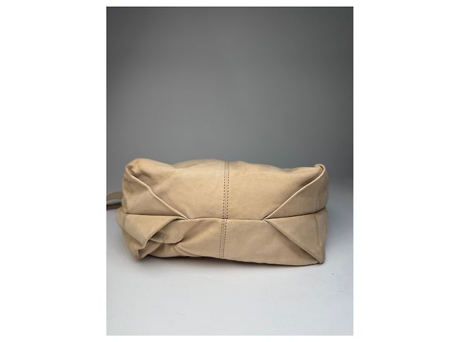 Vintage Givenchy Wildleder Tote Bag beige - Ansicht 14