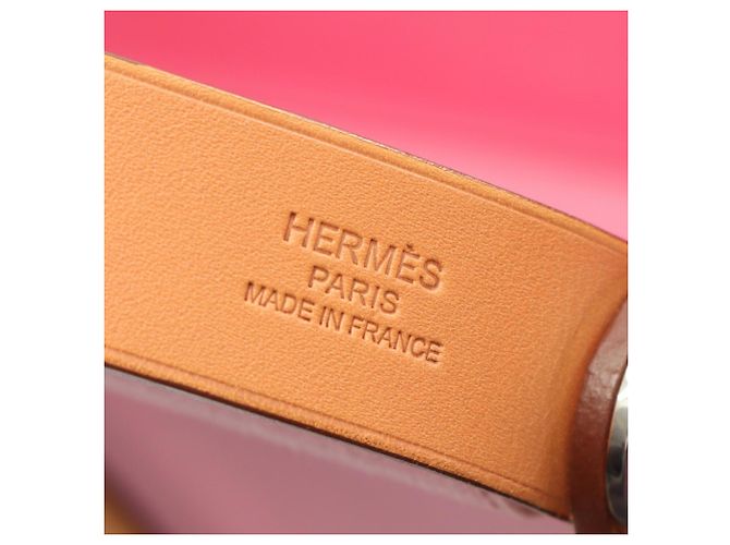 Borsa Tote Cabag Elan PM di Hermès Marrone Rosa - vista 4