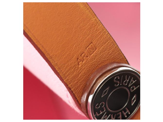 Borsa Tote Cabag Elan PM di Hermès Marrone Rosa - vista 5