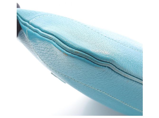 Borsa a Spalla Hermès Trim 24 Blu - vista 6