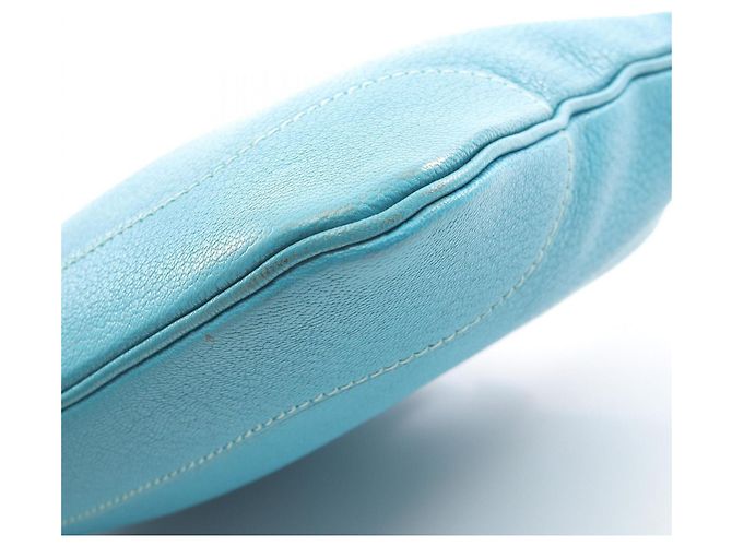 Borsa a Spalla Hermès Trim 24 Blu - vista 7