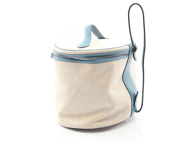 Borsa Intercity Hermès Blu Crudo - vista 2