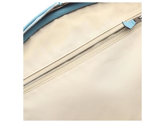 Borsa Intercity Hermès Blu Crudo - vista 7