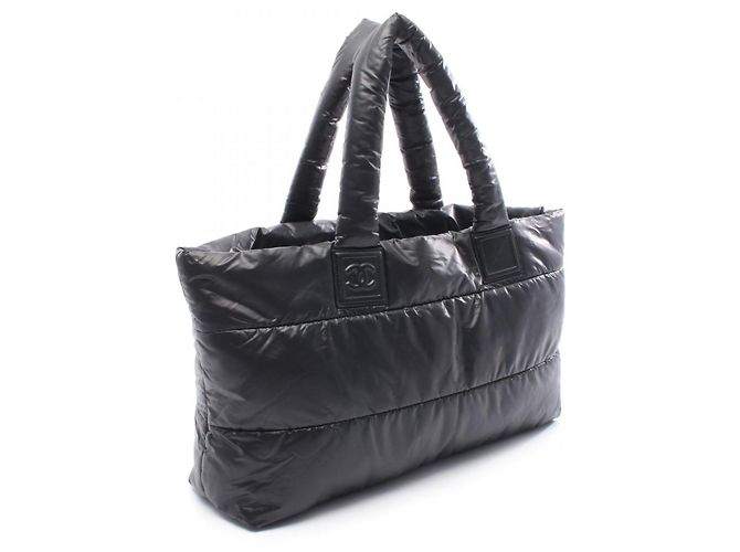 Chanel Coco Cocoon Tote Bag Schwarz Bordeaux - Ansicht 2