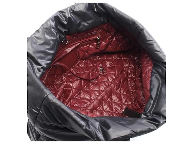 Chanel Coco Cocoon Tote Bag Schwarz Bordeaux - Ansicht 3
