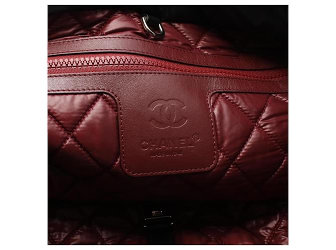 Chanel Coco Cocoon Tote Bag Schwarz Bordeaux - Ansicht 4
