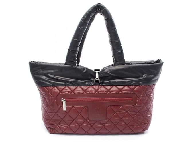 Chanel Coco Cocoon Tote Bag Schwarz Bordeaux - Ansicht 6
