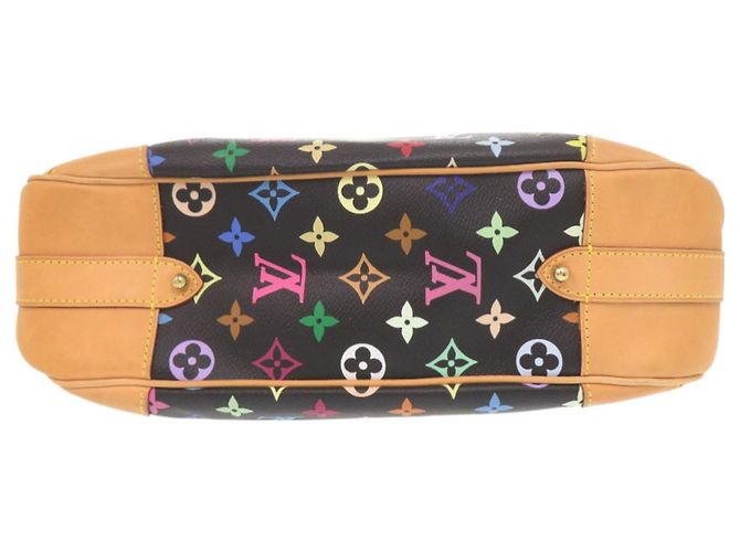 Louis Vuitton Greta Monogram Multicolore Shoulder Bag Black Multiple colors - view 3