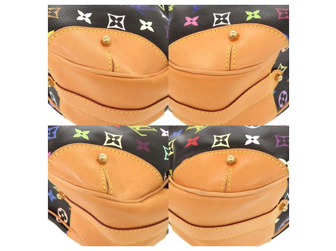 Louis Vuitton Greta Monogram Multicolore Shoulder Bag Black Multiple colors - view 4