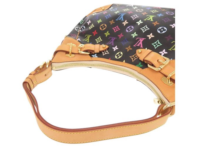 Louis Vuitton Greta Monogram Multicolore Shoulder Bag Black Multiple colors - view 5