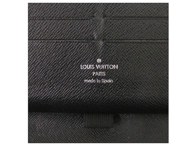 Cartera Larga Zippy Organizer Damier Graphite Louis Vuitton Castaño Negro - vista 7